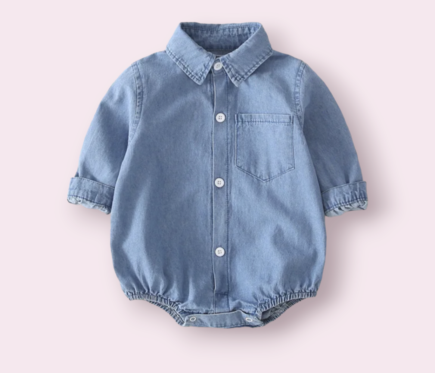 Jeans Body für Babys - Spandex und Baumwolle